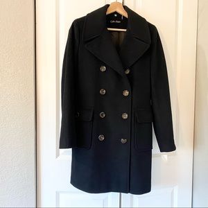 Calvin Klein peacoat size 8 NWT